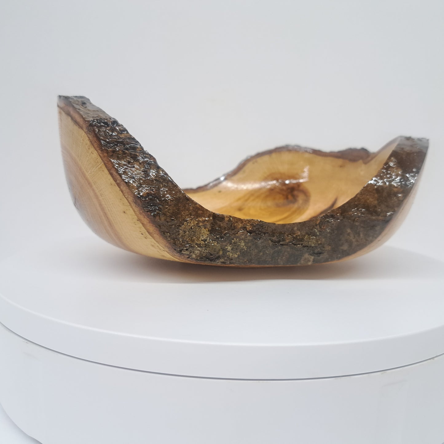#298 Live Edge Oak Bowl