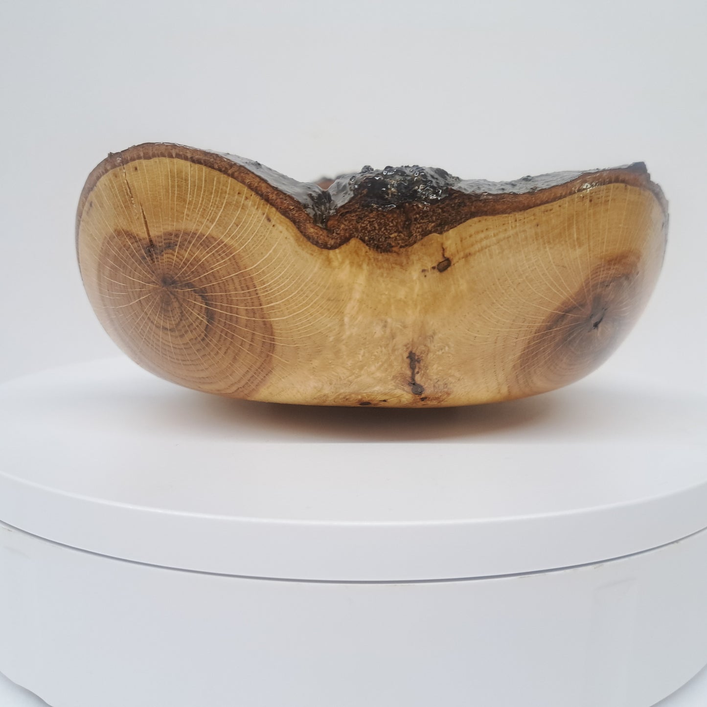 #298 Live Edge Oak Bowl