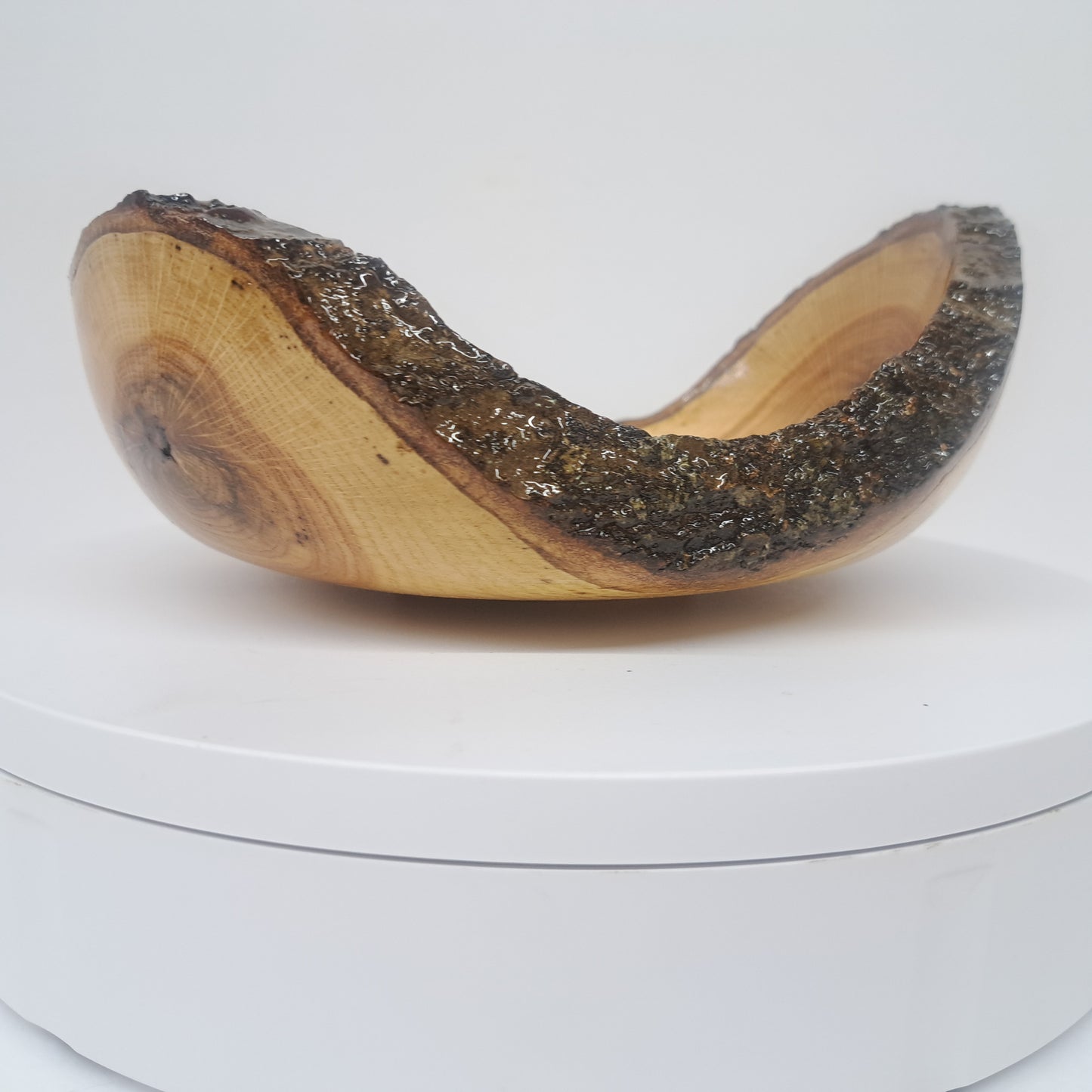 #298 Live Edge Oak Bowl