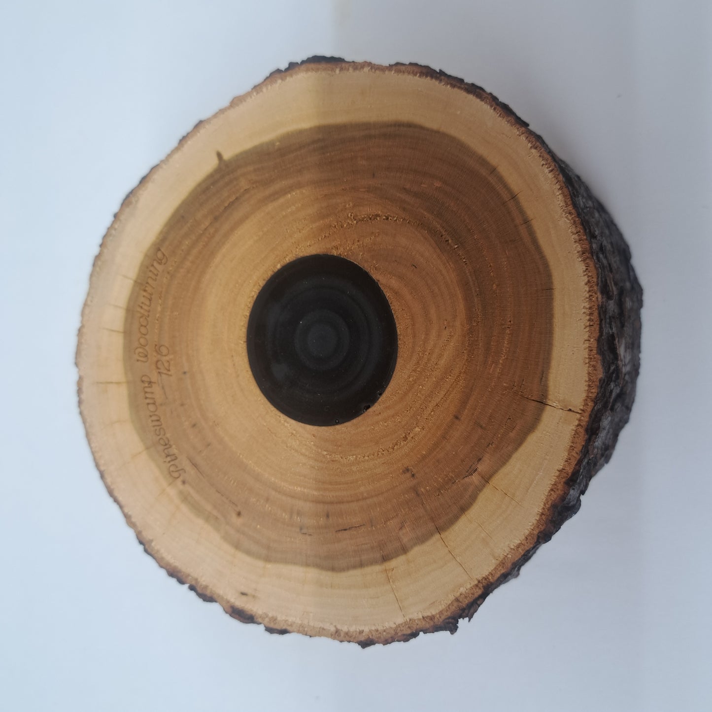 #126 Live Edge Cherry cup dispenser with marker holder