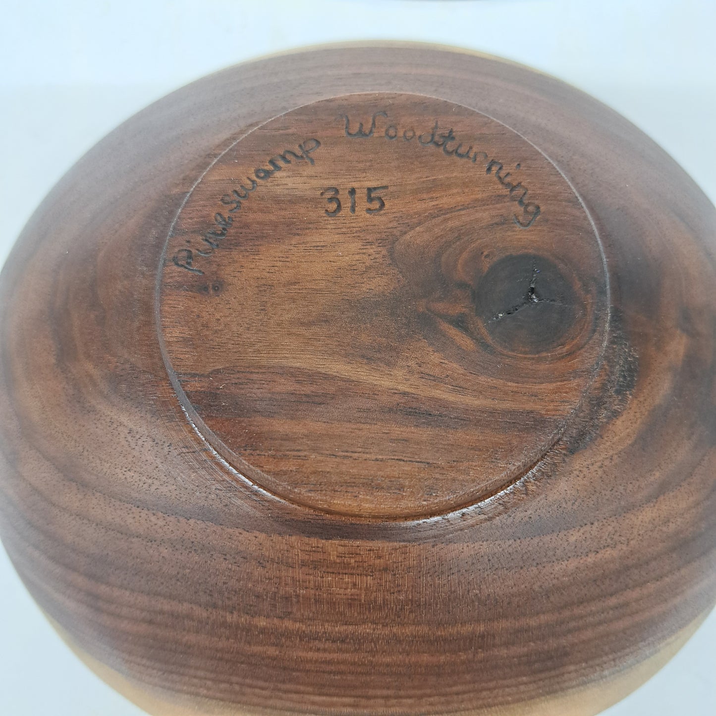 #315 Live Edge Walnut Bowl