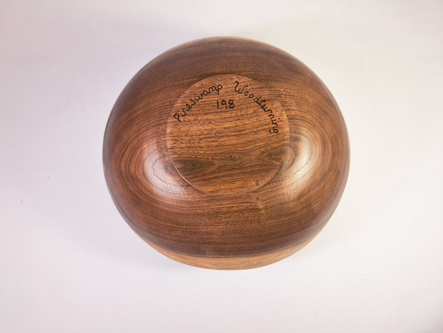 #198 Natural Eged Walnut Bowl