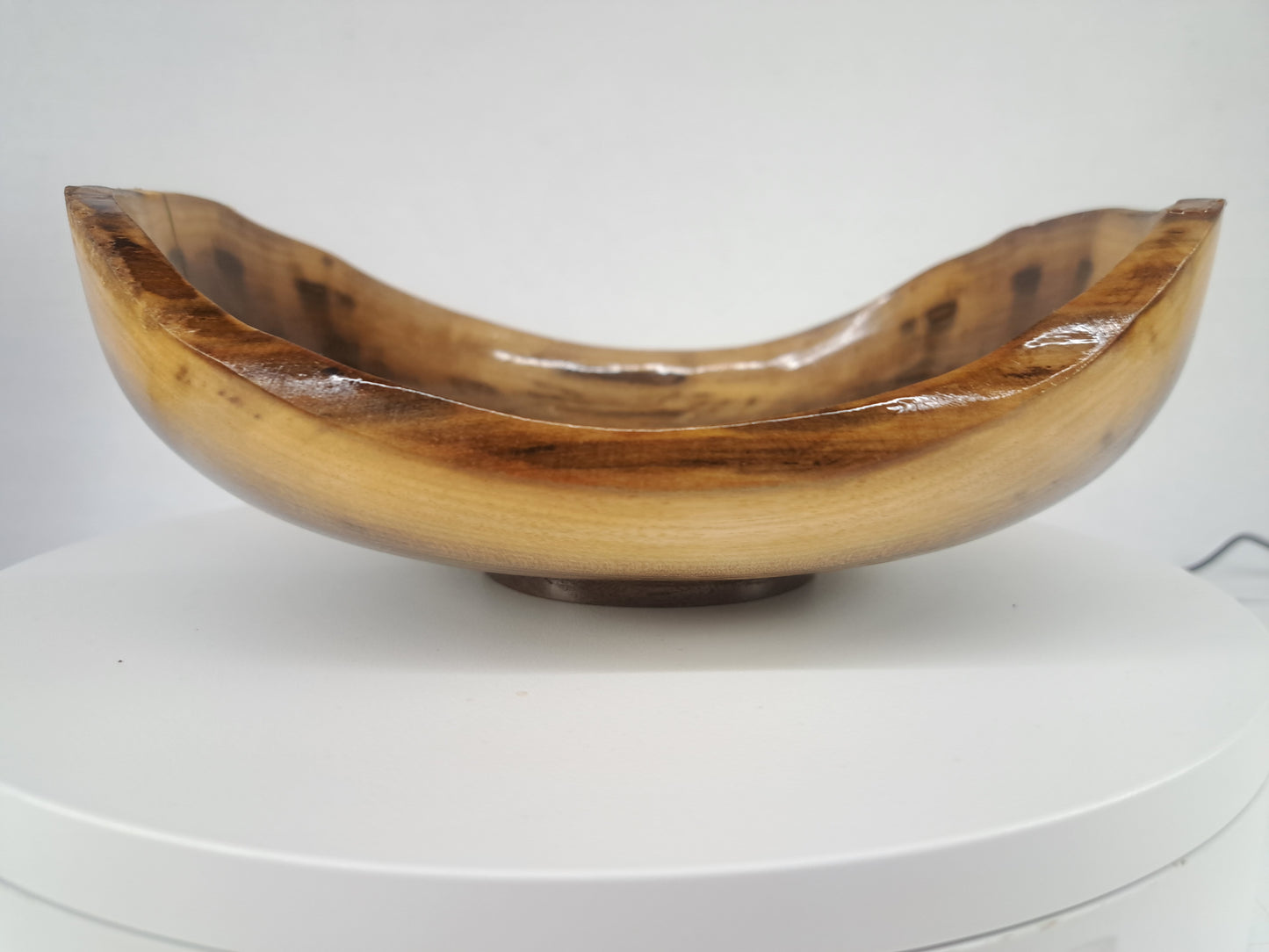 #199 Natural Eged Walnut Bowl