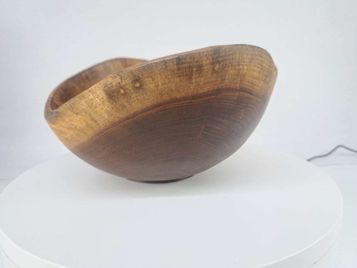 #198 Natural Eged Walnut Bowl