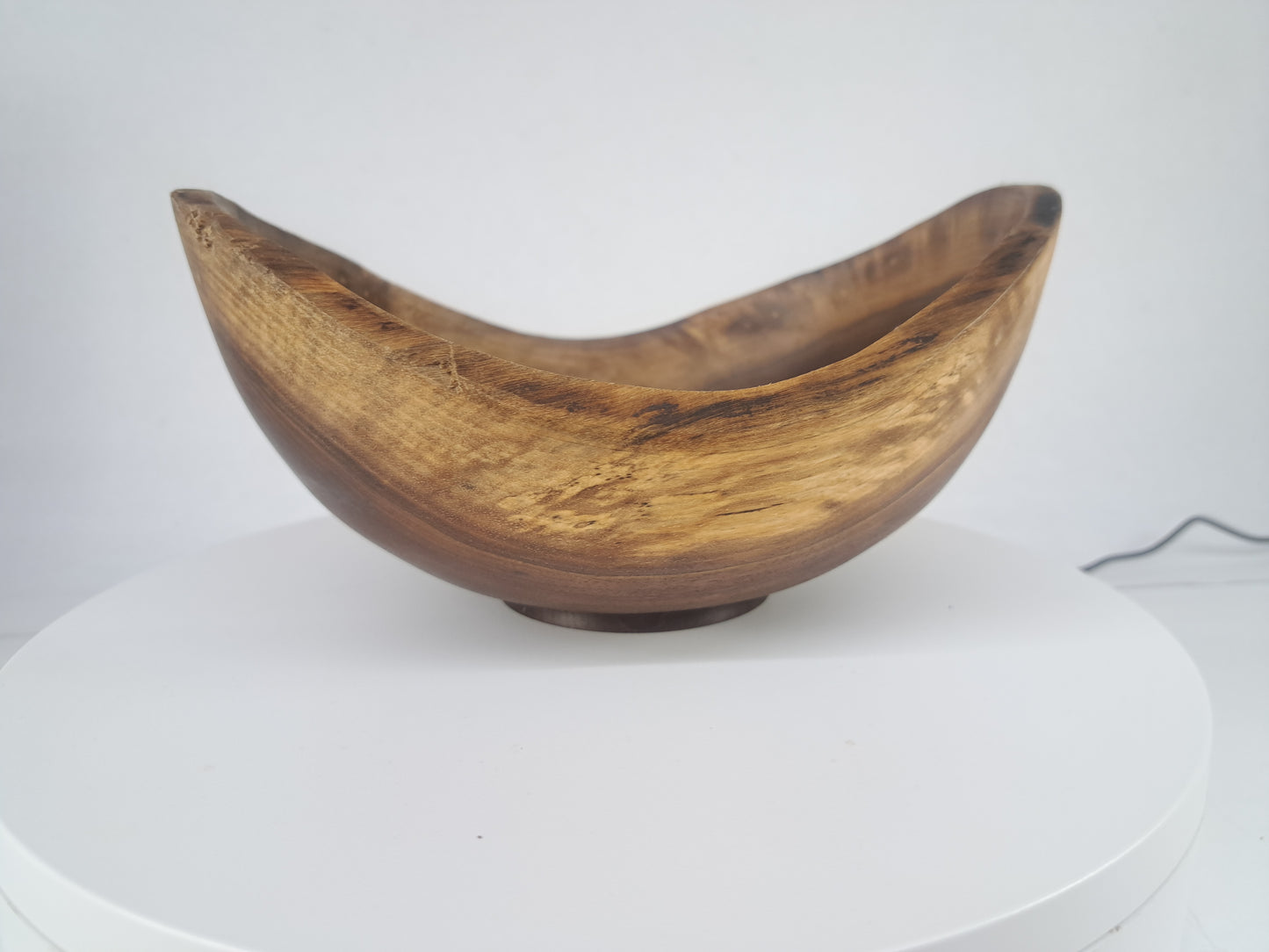 #198 Natural Eged Walnut Bowl