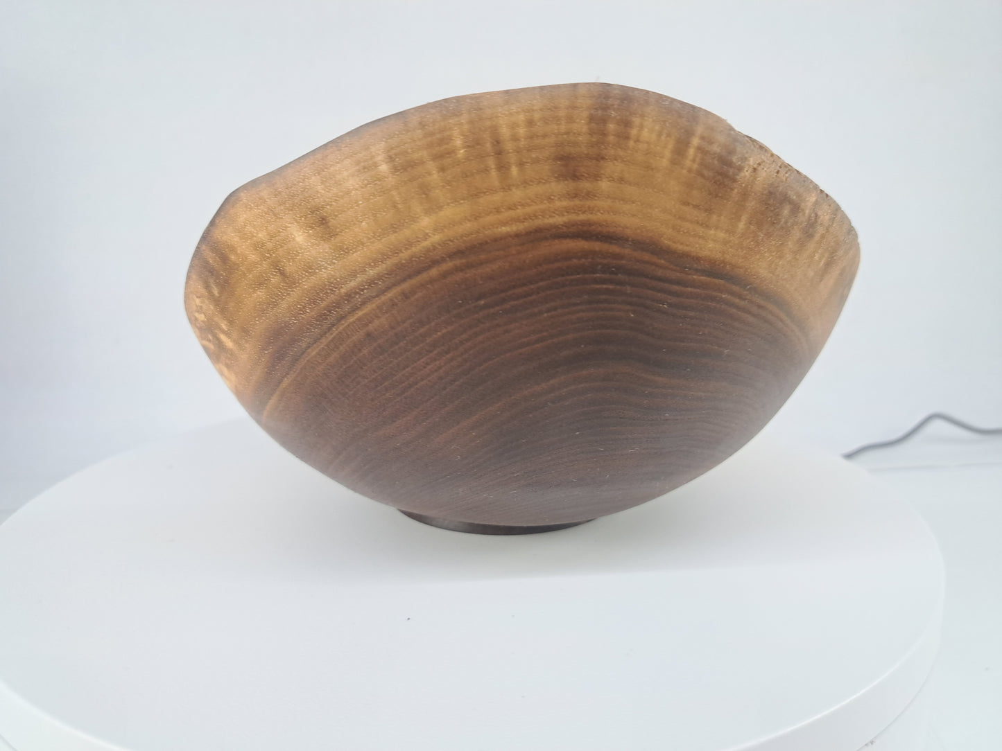 #198 Natural Eged Walnut Bowl