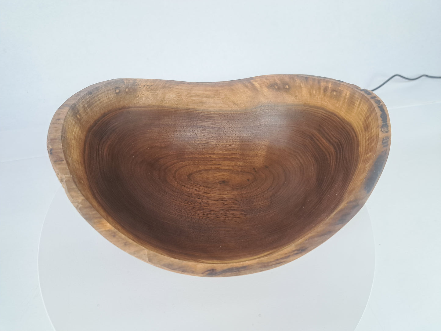 #198 Natural Eged Walnut Bowl