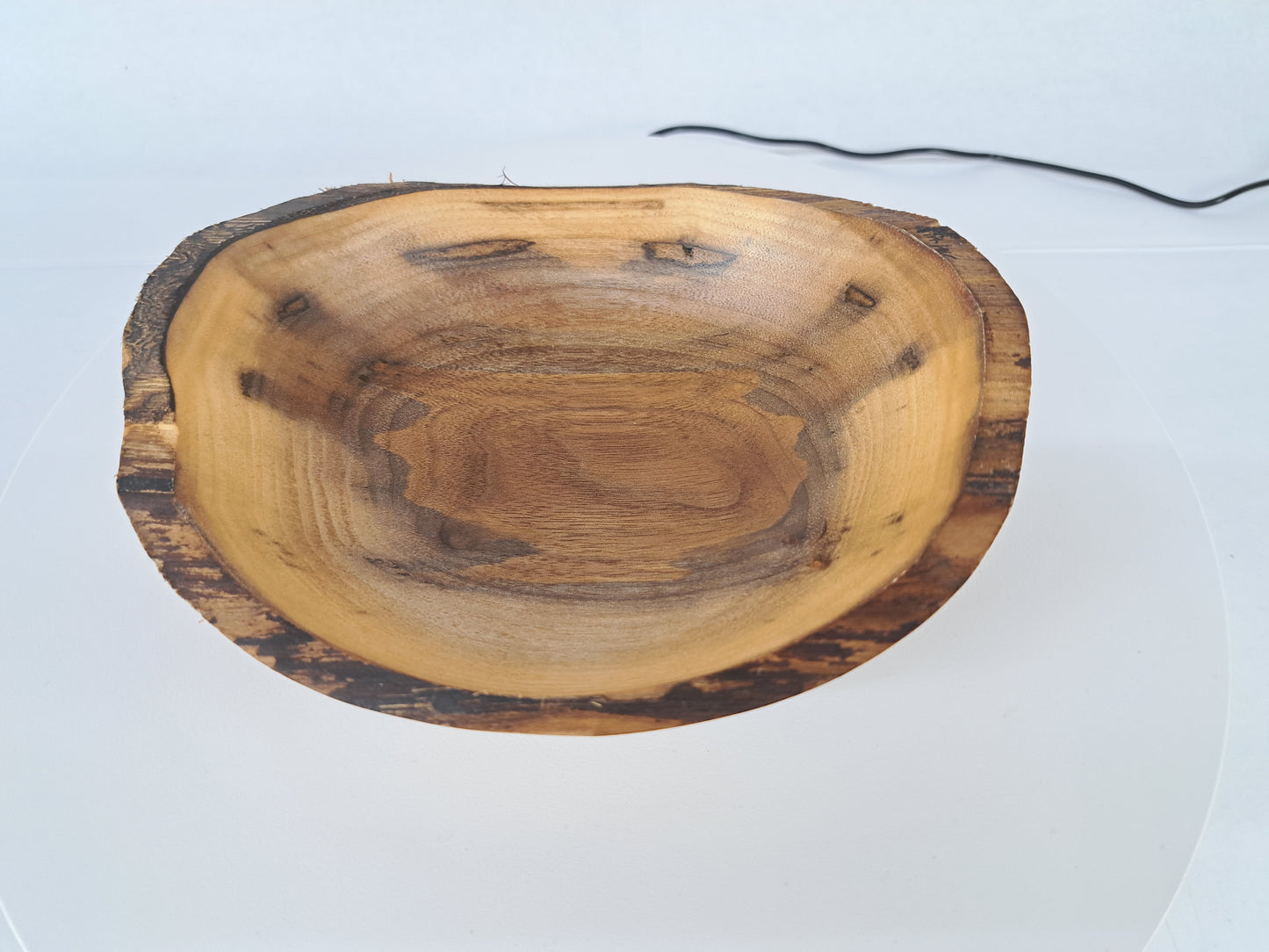 #187 Natural Eged Walnut Bowl