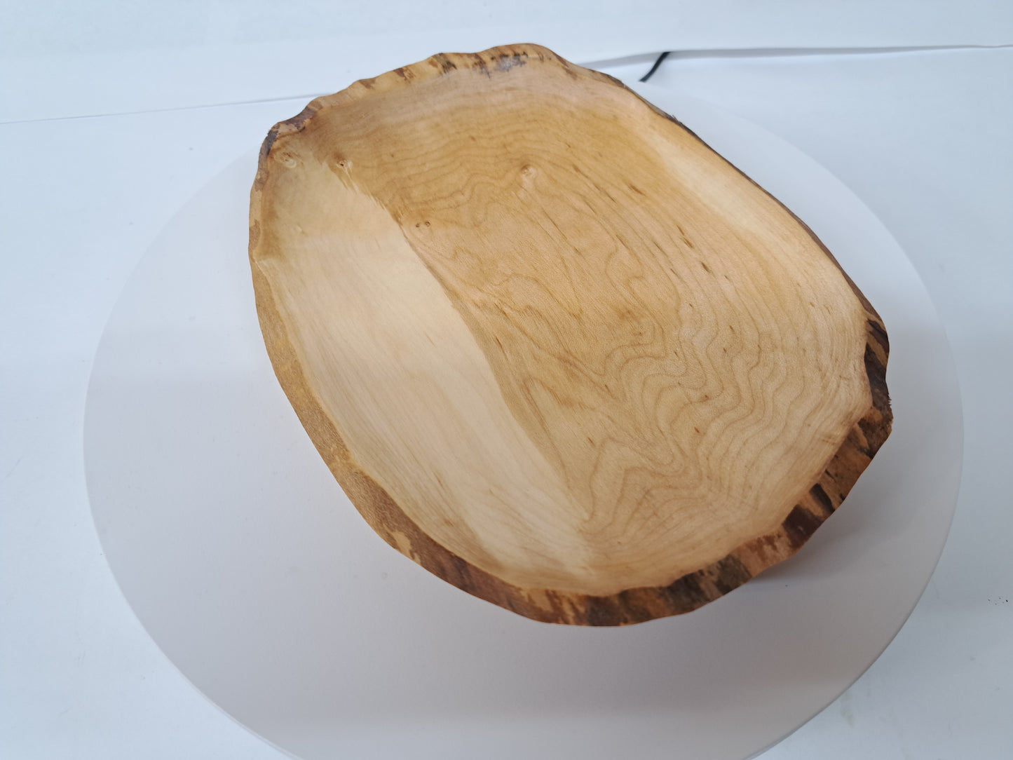 #226 Natural Edge Hard Maple Bowl