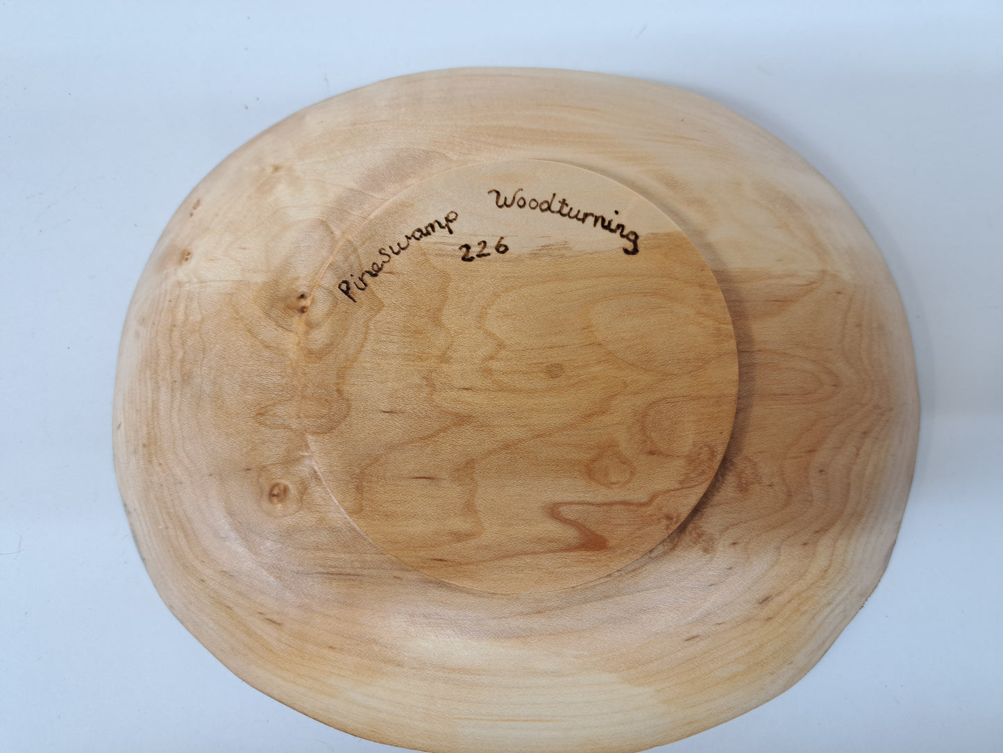 #226 Natural Edge Hard Maple Bowl