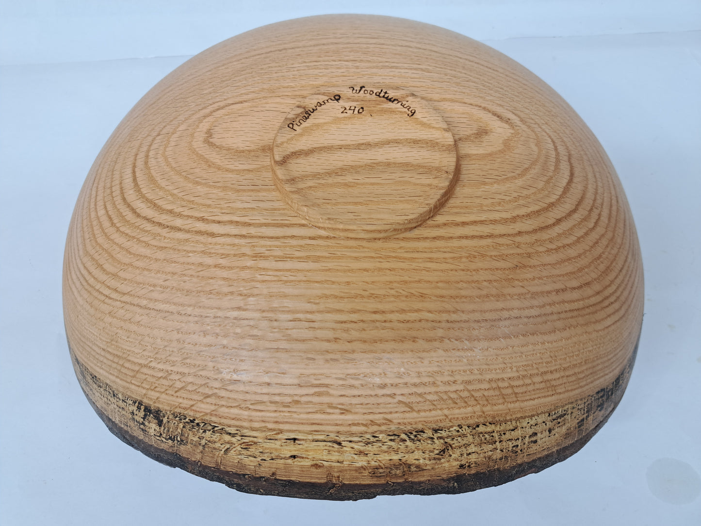 #240 Live Edge Oak Bowl