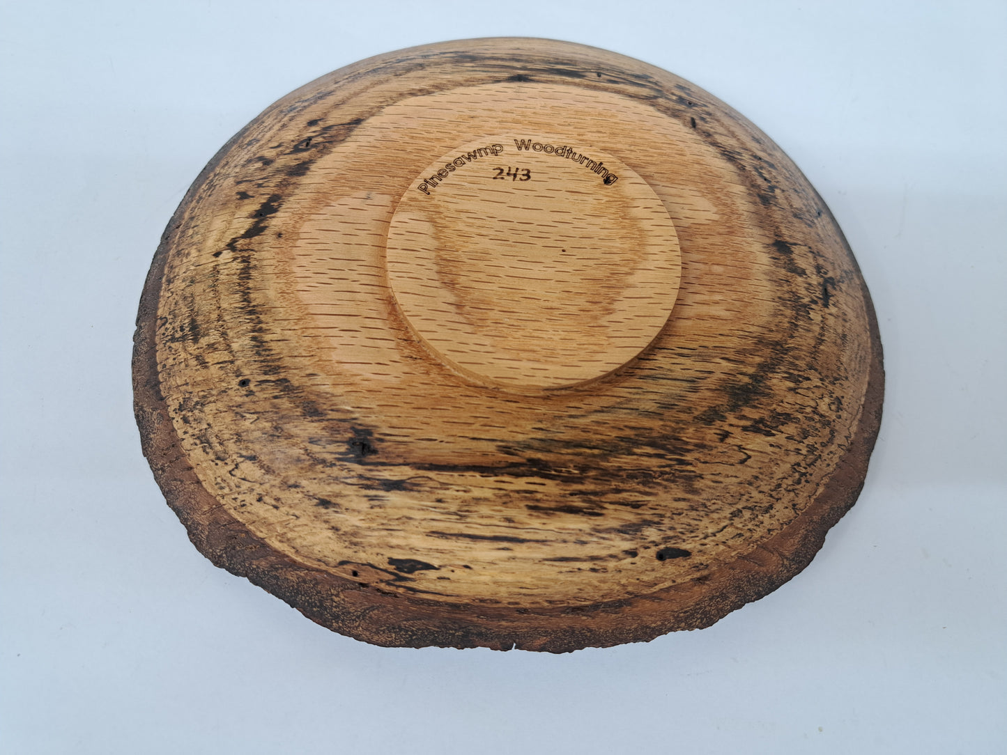 #243 Live Edge Oak Bowl