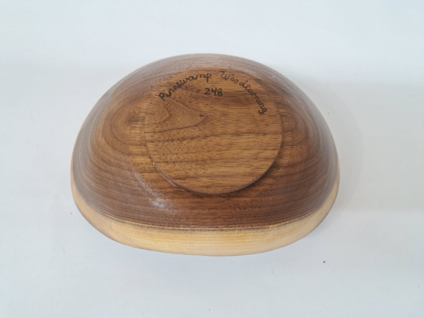 #248 Natural Edge Walnut Bowl