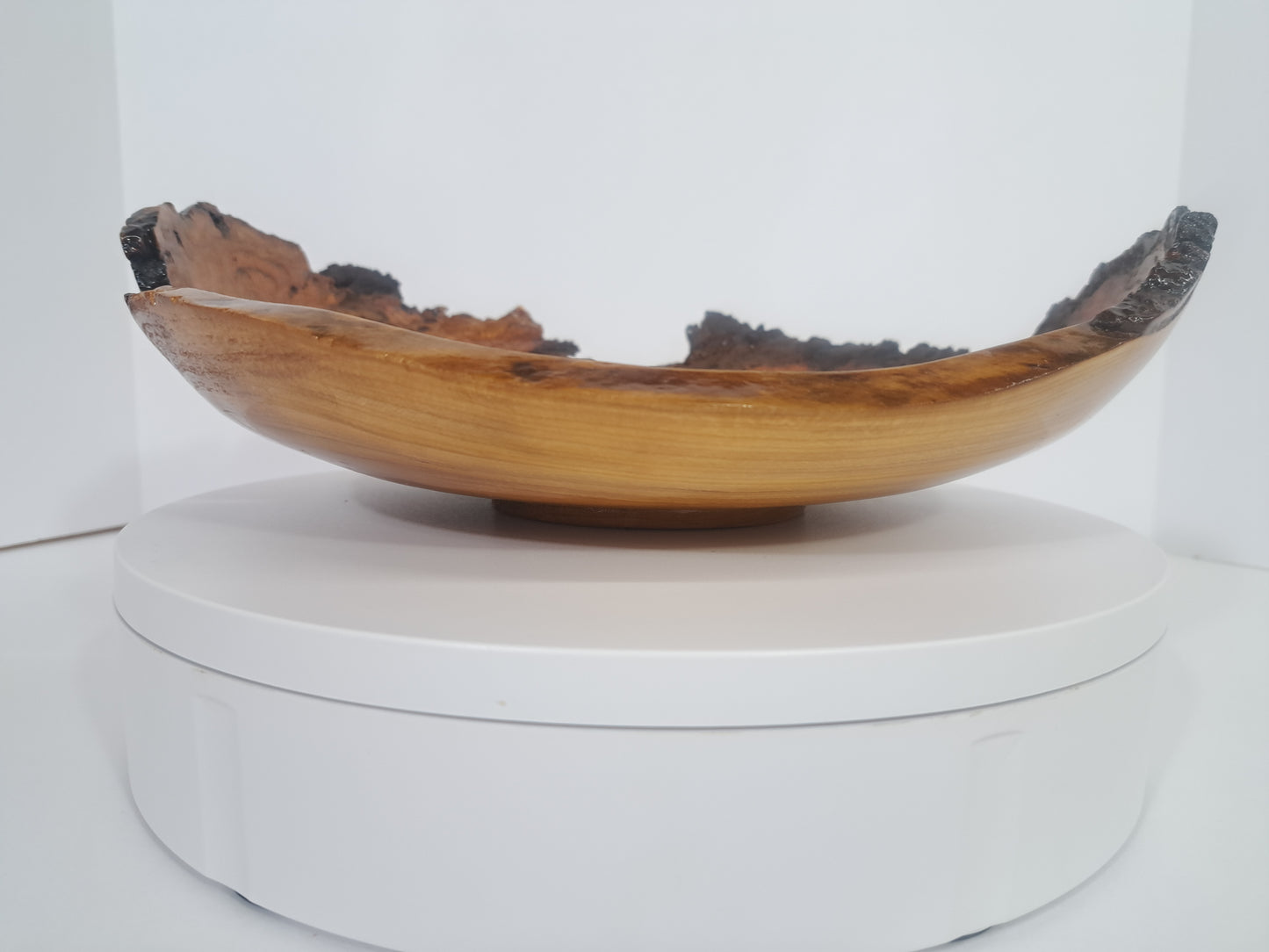 #181 Live Eged Cherry Burl Bowl