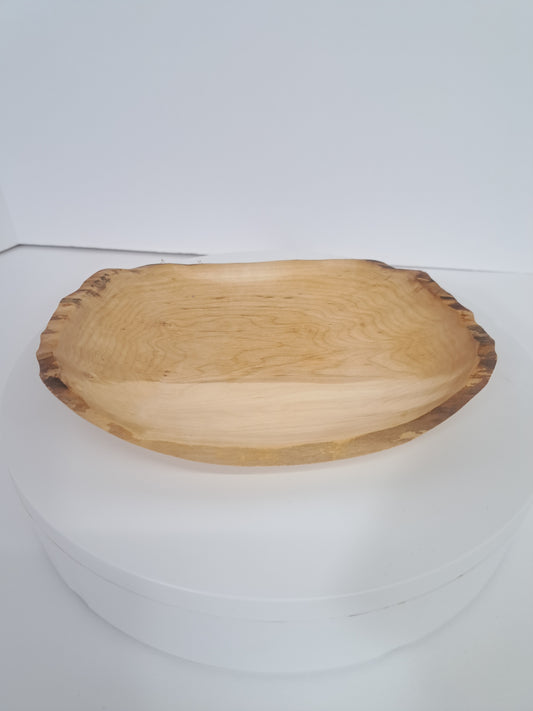 #226 Natural Edge Hard Maple Bowl