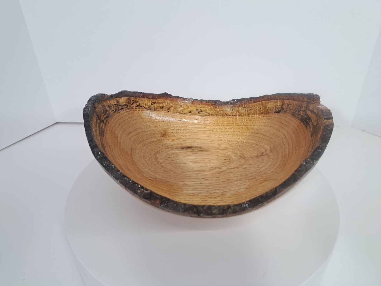 #227 Live Edge Oak Bowl