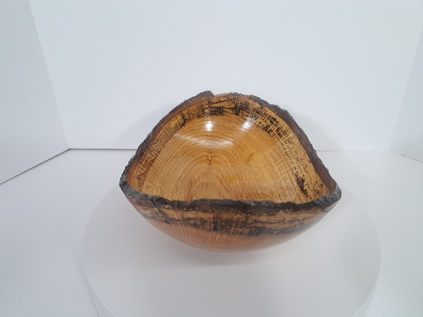 #227 Live Edge Oak Bowl