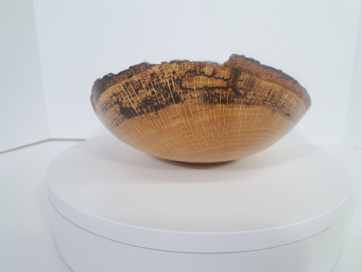 #227 Live Edge Oak Bowl