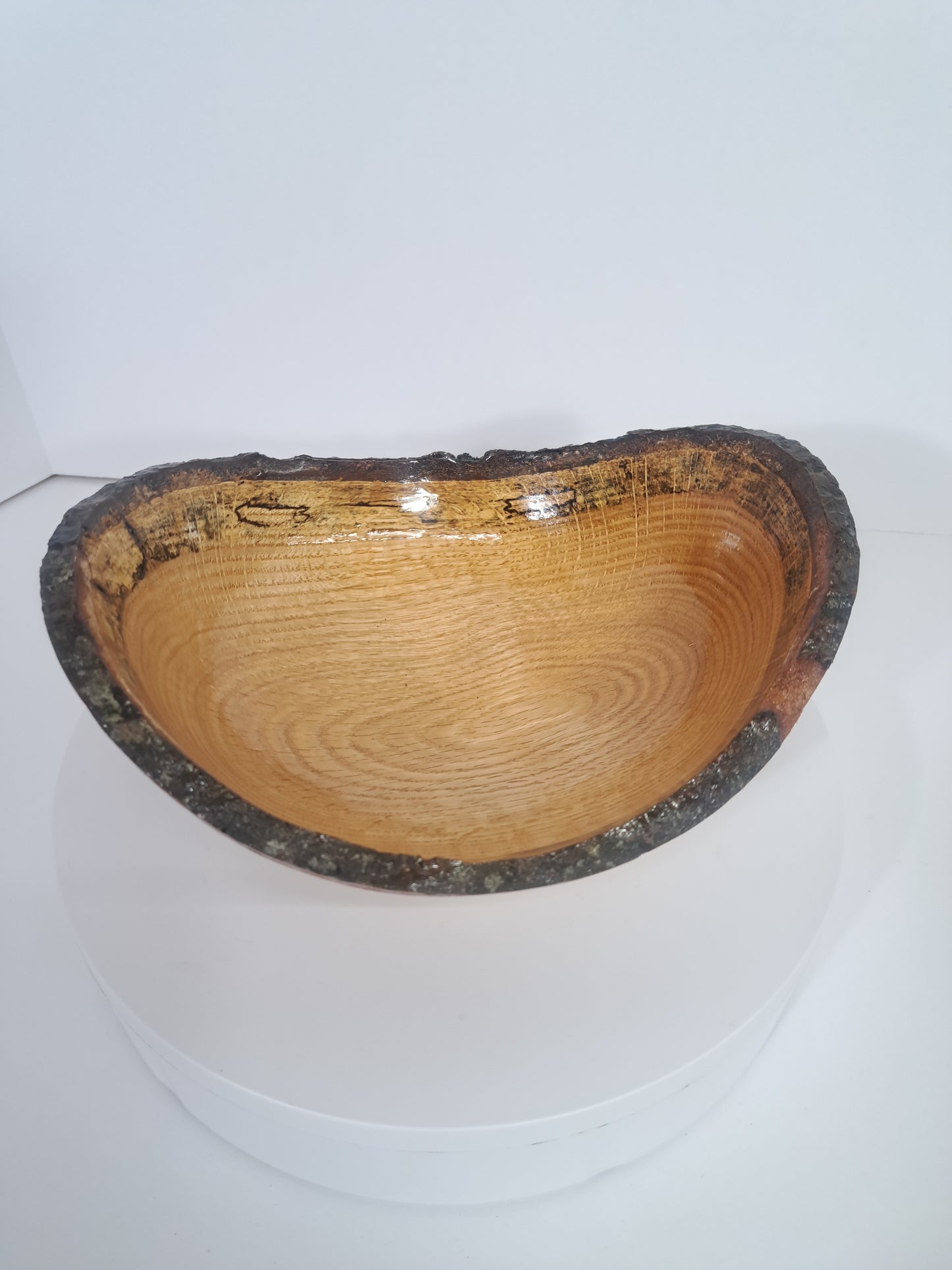 #228 Live Edge Oak Bowl