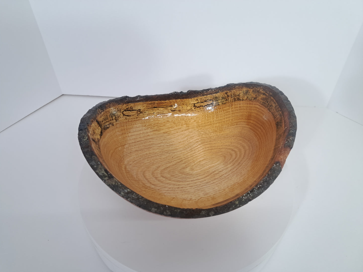 #228 Live Edge Oak Bowl