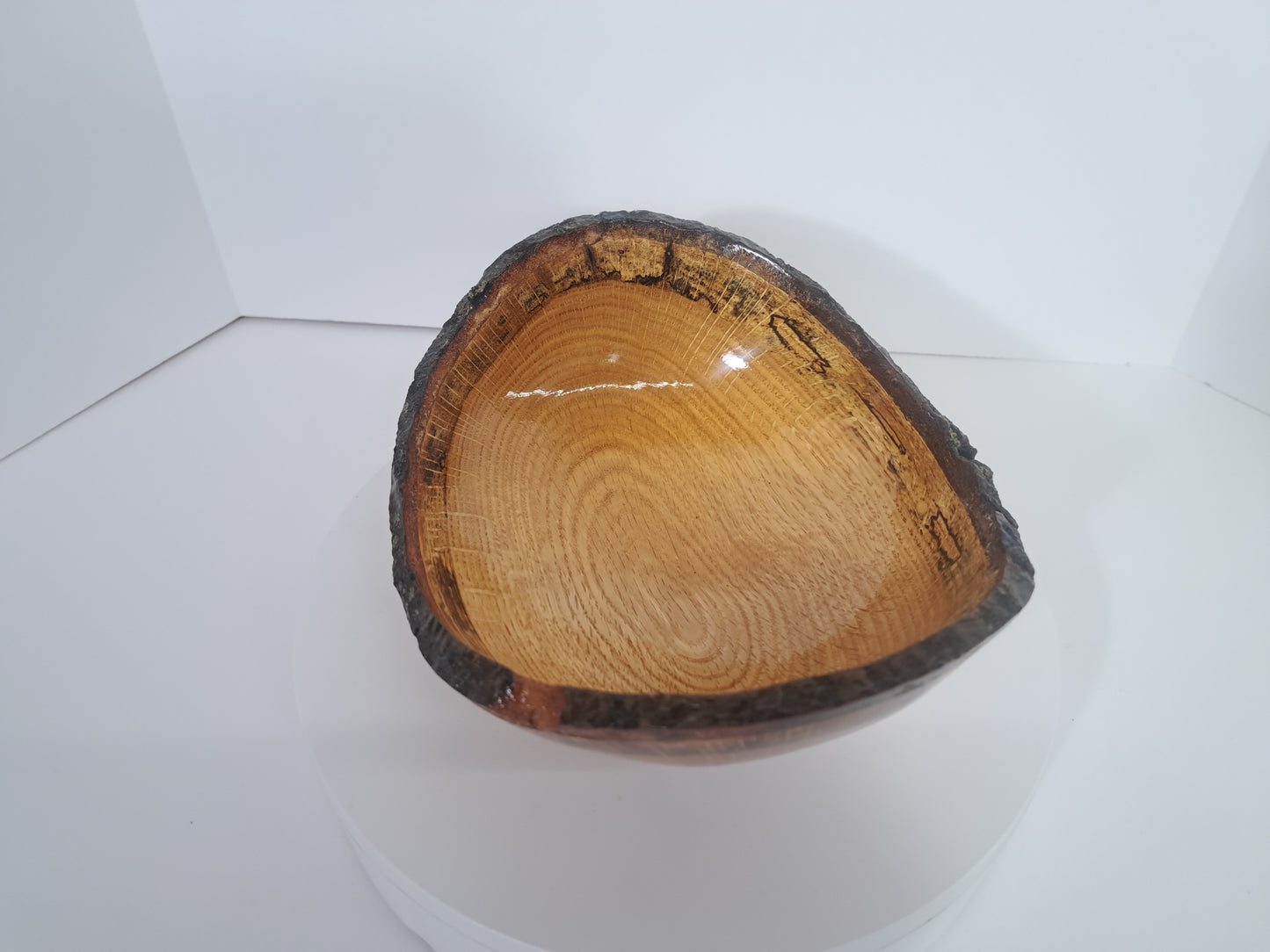 #228 Live Edge Oak Bowl