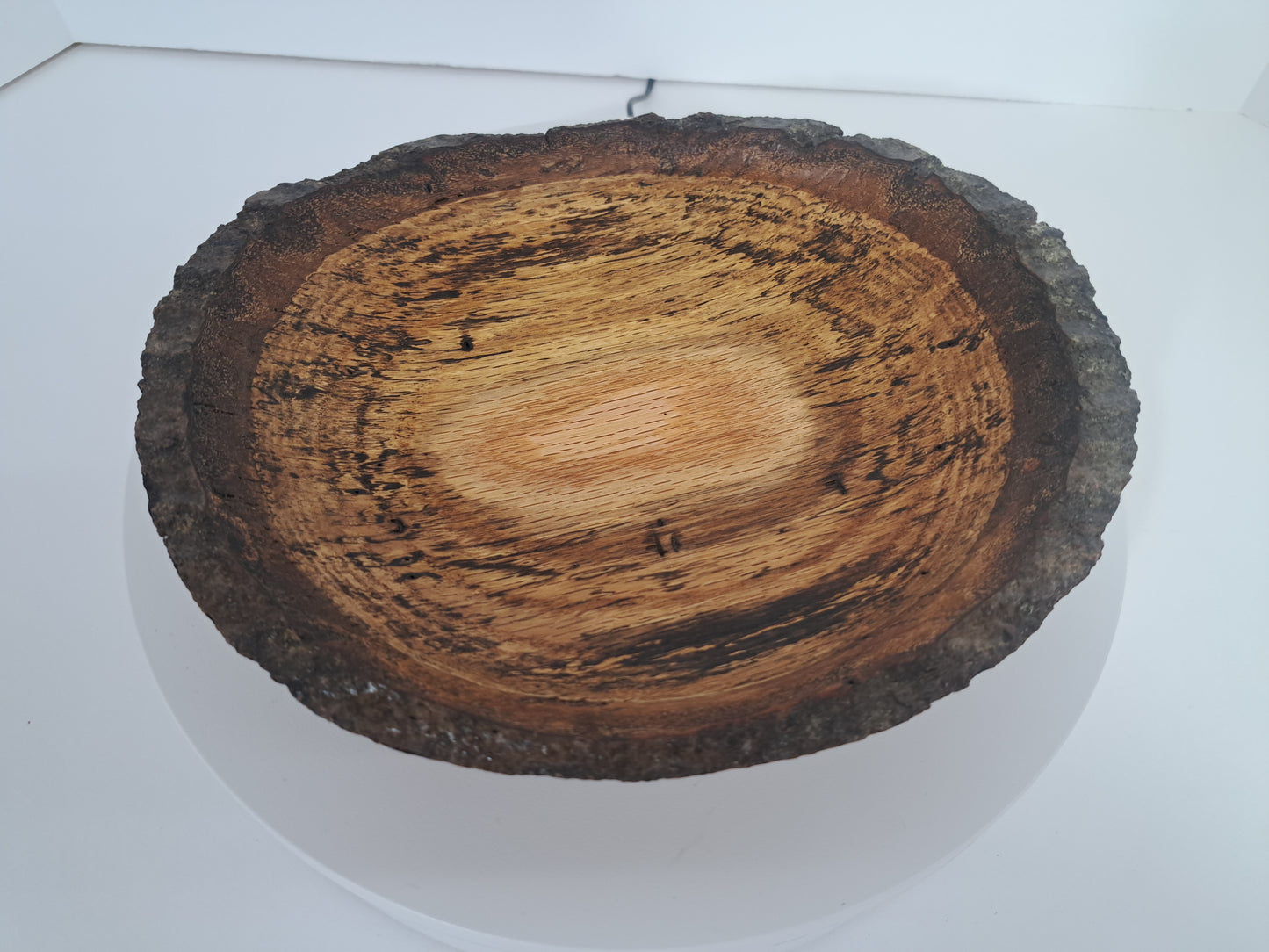 #243 Live Edge Oak Bowl