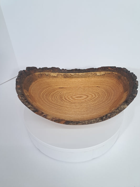 #244 Live Edge Oak Bowl