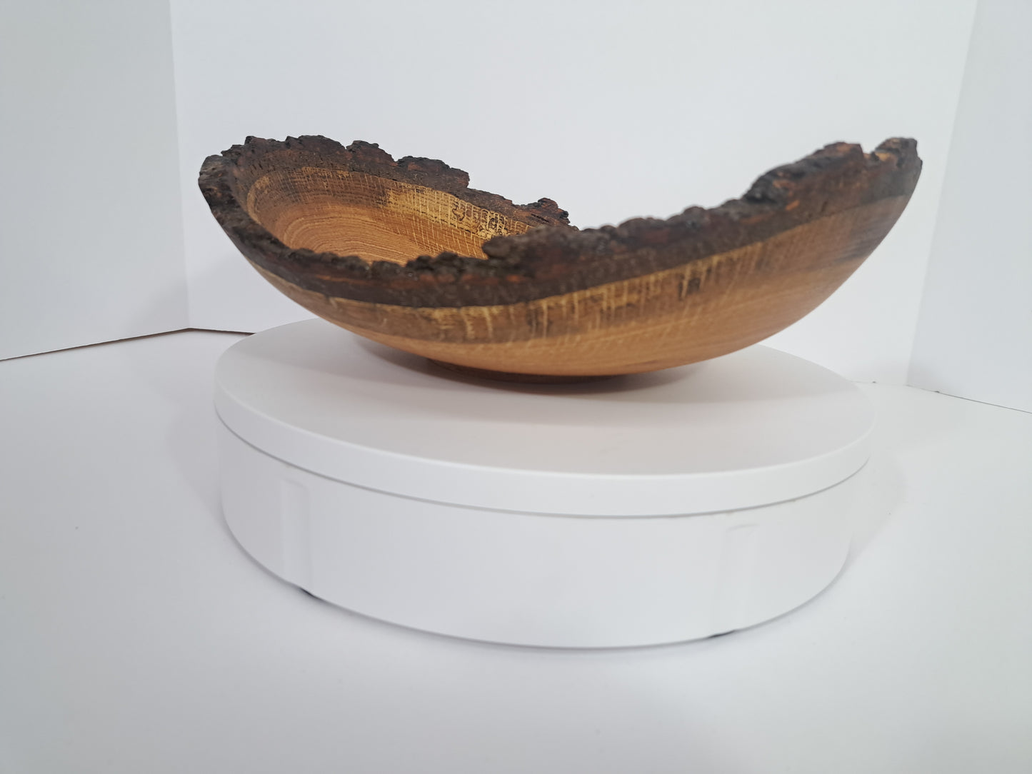 #244 Live Edge Oak Bowl