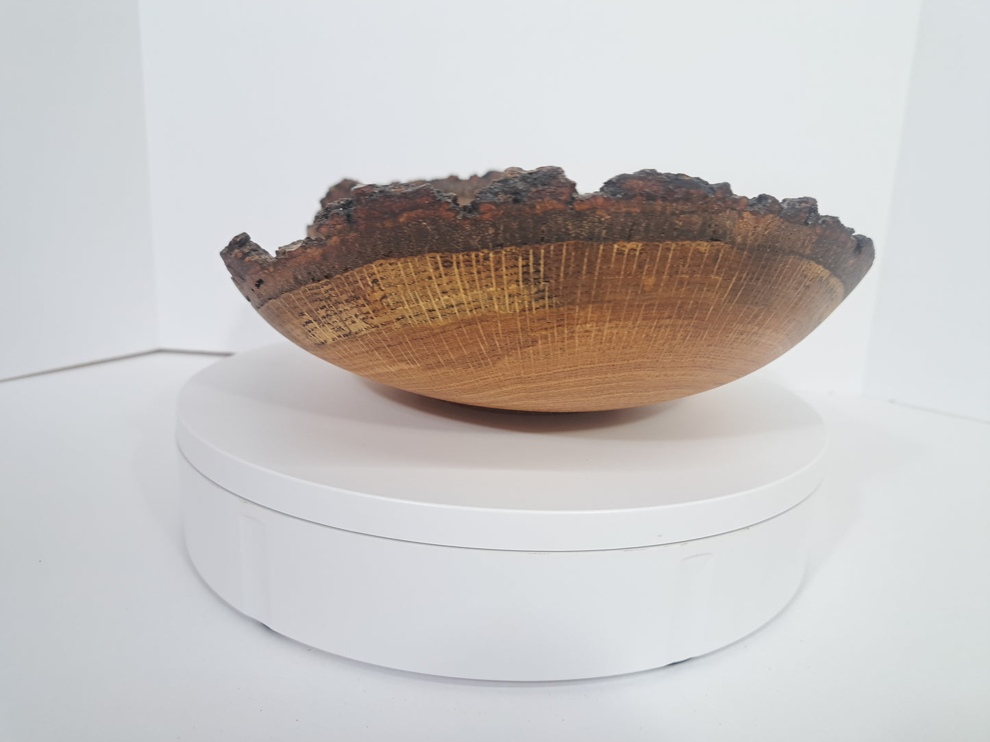 #244 Live Edge Oak Bowl