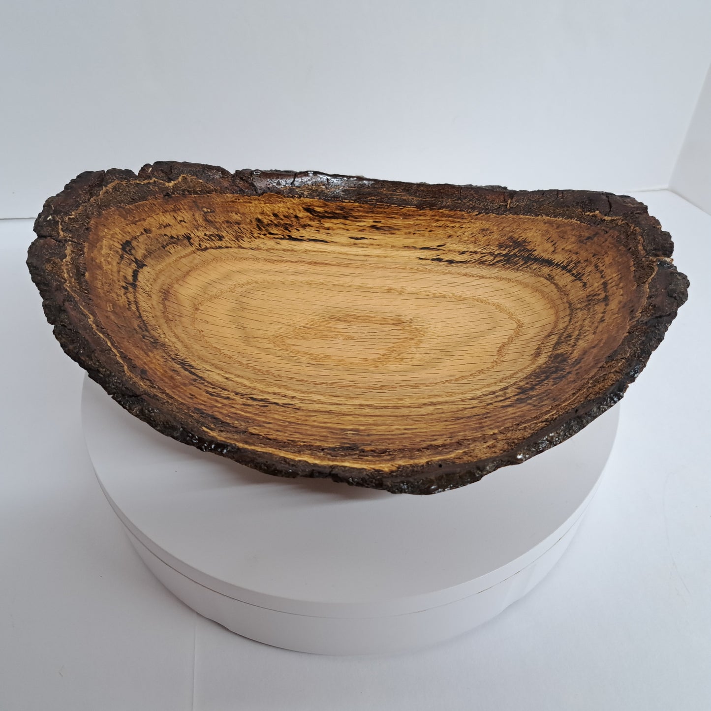 #233 Live Edge Oak Bowl