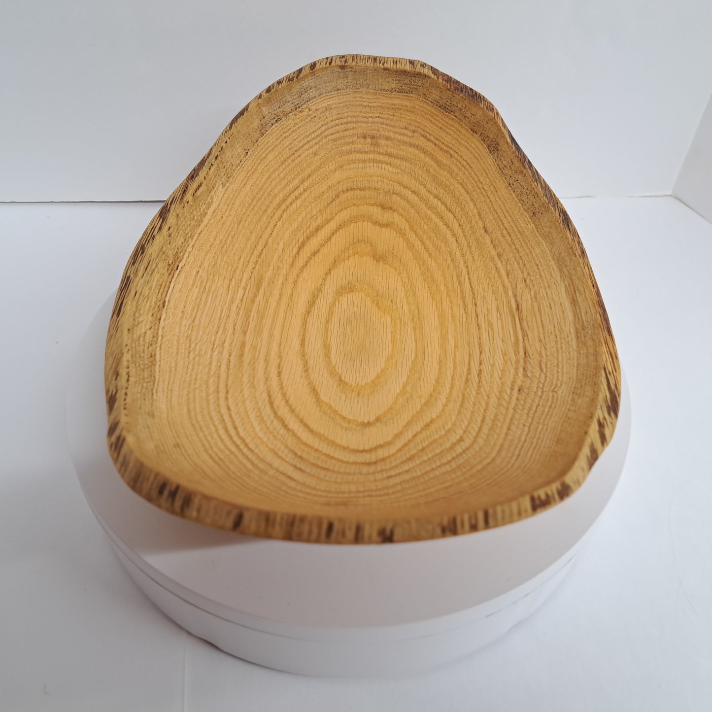 #265 Natural Edge Oak Bowl