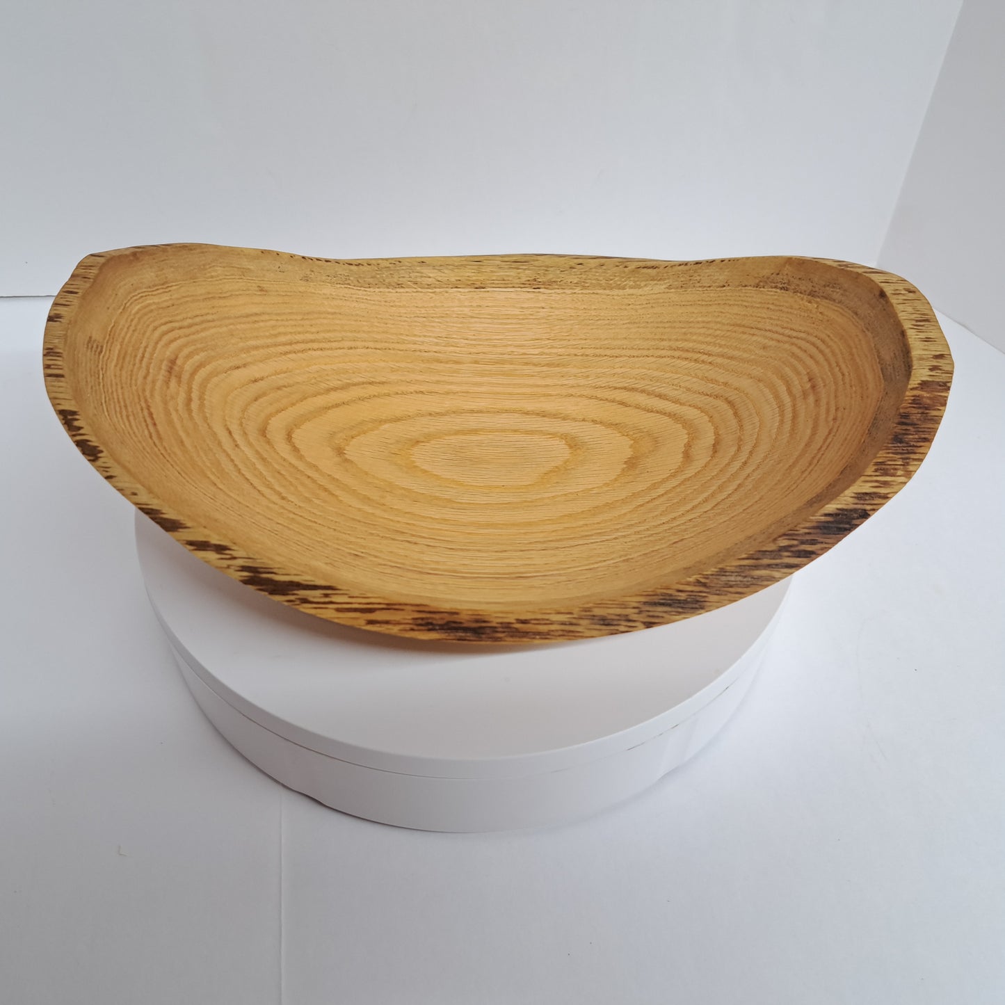 #265 Natural Edge Oak Bowl