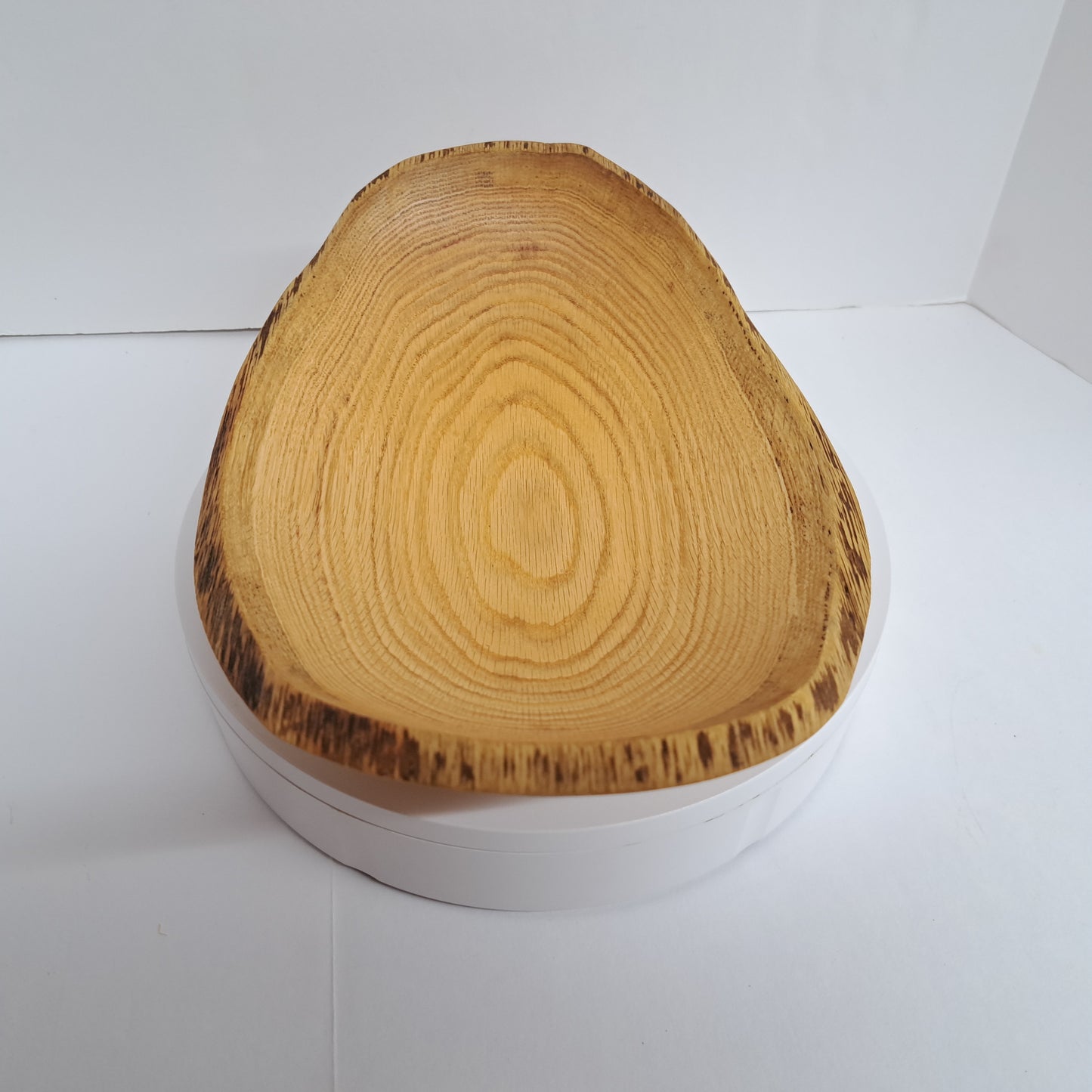 #265 Natural Edge Oak Bowl