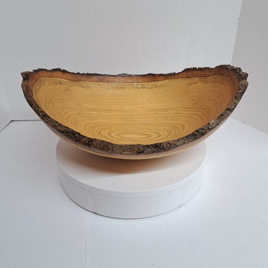 #272 Live Edge Oak Bowl