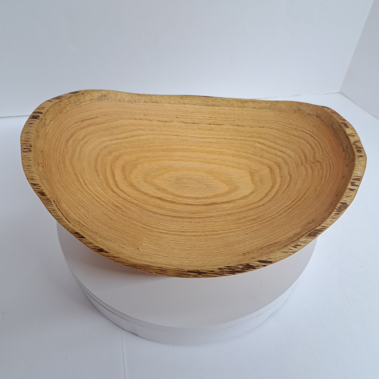 #274 Natural Edge Oak Bowl