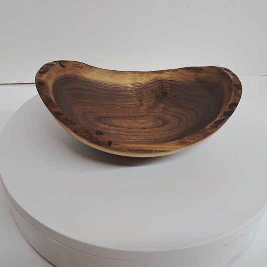 #286 Walnut Natural Edge Bowl