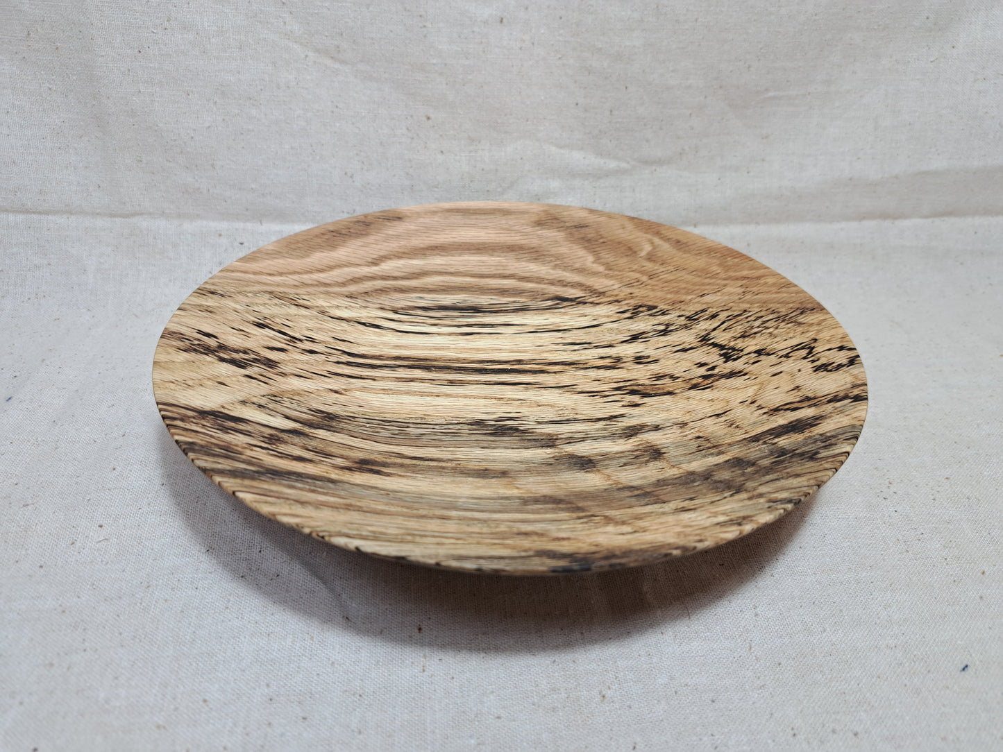 #53 Oak Shallow Bowl