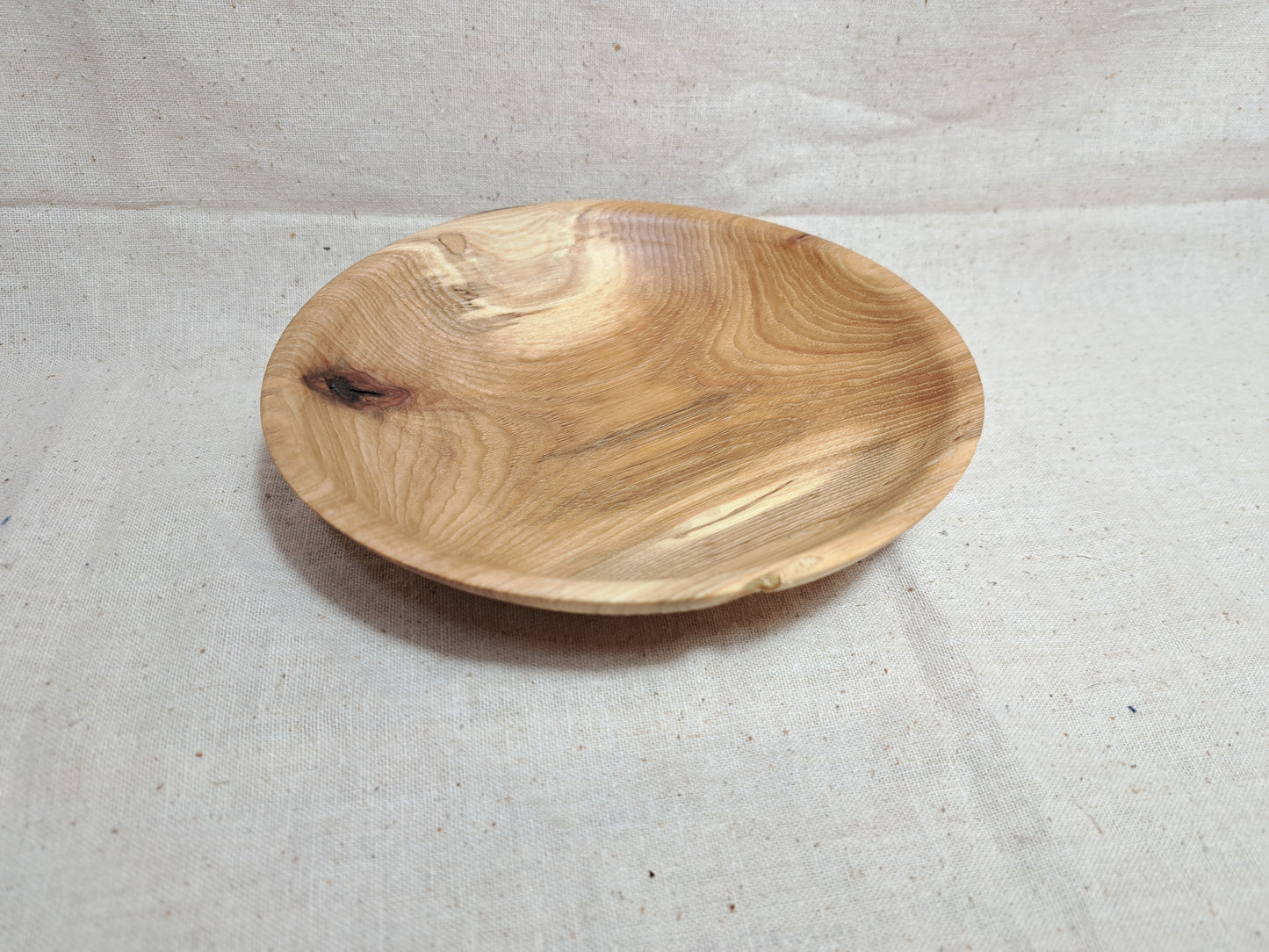 #57 Oak shallow Bowl