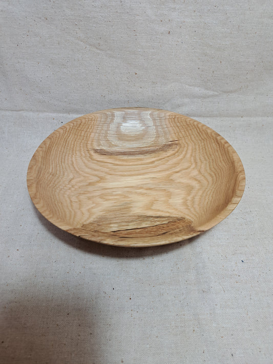 #55 Oak Shallow Bowl