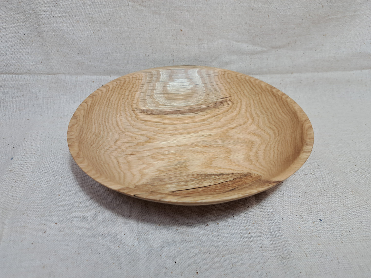 #55 Oak Shallow Bowl