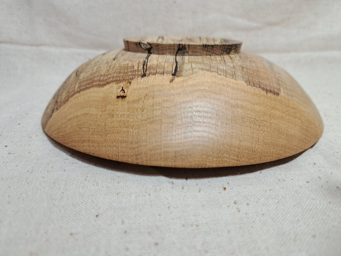 #55 Oak Shallow Bowl