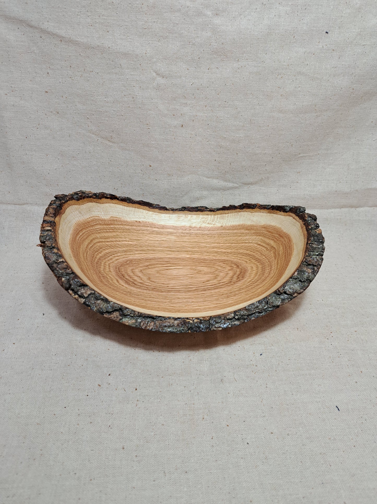 #45 Live edge Oak bowl