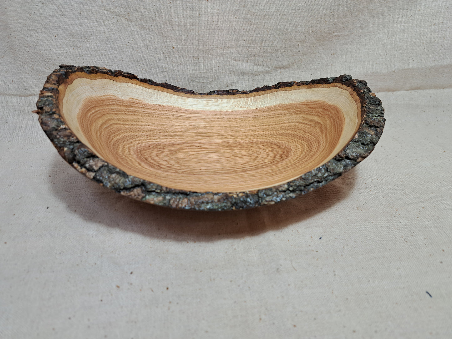 #45 Live edge Oak bowl