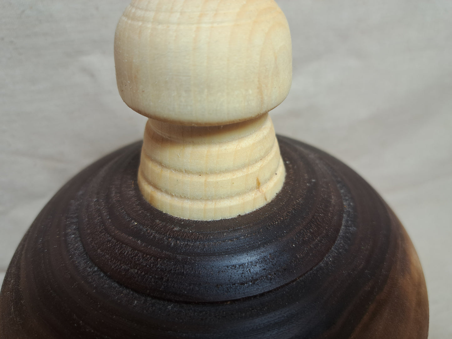 #75 Walnut box with Maple knob